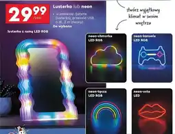 Biedronka Neon tęcza Lethe oferta