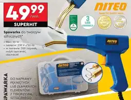 Biedronka Spawarka do tworzyw sztucznych Niteo Tools oferta