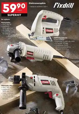 Biedronka Wiertarka udarowa 500 w Fixdrill oferta