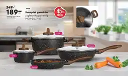 Biedronka Komplet garnków z patelnią mgk-24 Smile Mpm oferta