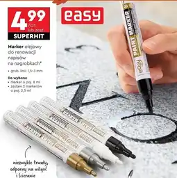 Biedronka Marker 2.5 ml Easy oferta