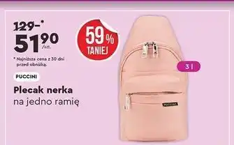 Biedronka Plecak nerka Puccini oferta