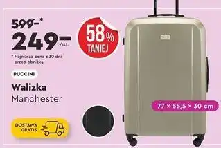 Biedronka Walizka manchester 77 x 55.5 30 cm Puccini oferta