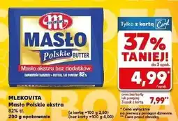 Kaufland Masło ekstra Mlekovita Polskie oferta