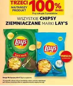 Kaufland Chipsy zielona cebulka Lay's oferta