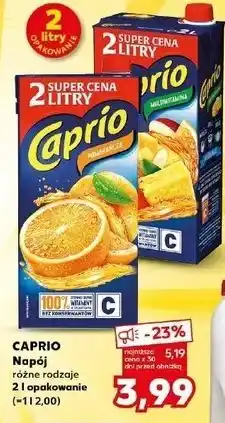 Kaufland Napój multiwitamina Caprio oferta