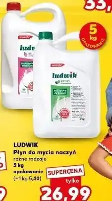 Kaufland Płyn do naczyń malinowy Ludwik oferta
