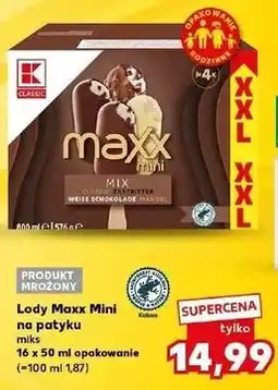 Kaufland Lody mini maxx K-Classic oferta