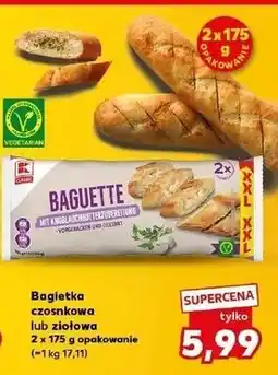 Kaufland Bagietka z masłem ziołowym K-Classic oferta