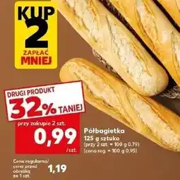 Kaufland Półbagietka oferta