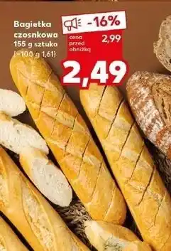 Kaufland Bagietka czosnkowa oferta