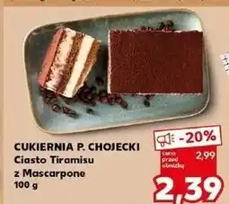 Kaufland Tiramisu z mascarpone Chojecki oferta