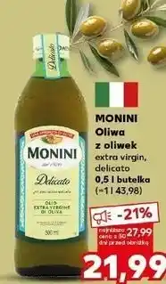 Kaufland Oliwa z oliwek extra vergine Monini Delicato oferta