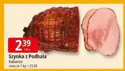 E.Leclerc Szynka z podhala Kabanos oferta