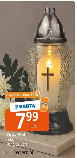 E.Leclerc Znicz 354 35h Luks oferta