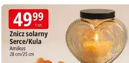E.Leclerc Znicz solarny kula 25 cm Amikus oferta
