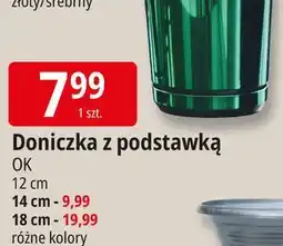 E.Leclerc Doniczka z podstawką 18 cm Ok Katarzyna Ostrowska oferta