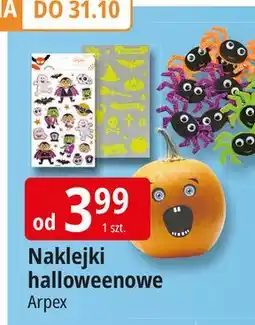 E.Leclerc Naklejki halloween Arpex oferta