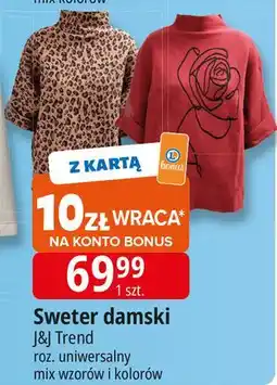 E.Leclerc Sweter damski J&J Trend oferta