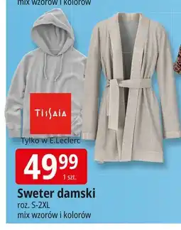 E.Leclerc Sweter damski rozm. s-2xl Tissaia oferta