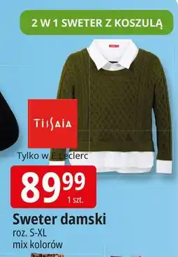 E.Leclerc Sweter damski s-xl Tissaia oferta