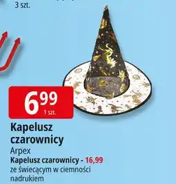 E.Leclerc Kapelusz czarownicy świecący w ciemności Arpex oferta