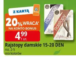 E.Leclerc Rajstopy natalie 20 den Vento oferta