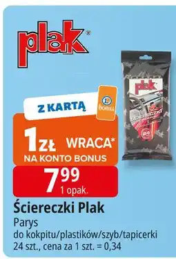 E.Leclerc Ściereczki do tapicerki materiałowej Plak oferta