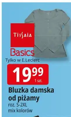 E.Leclerc Bluzka damska od piżamy s-2xl Tissaia oferta