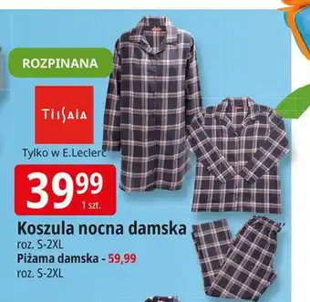 E.Leclerc Piżama damska Tissaia oferta