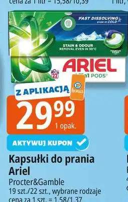 E.Leclerc Kapsułki do prania mountain spring Ariel All In 1 oferta