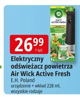 E.Leclerc Odświeżacz powietrza drzewo sandałowe Air Wick Active Fresh oferta
