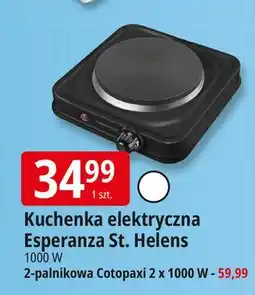 E.Leclerc Kuchenka cotopaxi ekh004k czarna Esperanza oferta