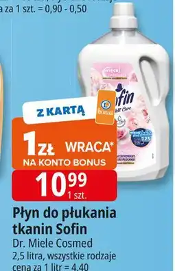 E.Leclerc Płyn do płukania senstive Sofin Complete Care oferta