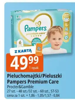 E.Leclerc Pieluszki dla dzieci 6 Pampers Premium Care oferta
