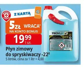 E.Leclerc Płyn do spryskiwaczy zimowy -22 c Tech9 oferta