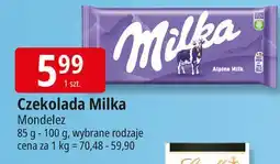 E.Leclerc Czekolada Milka Alpenmilch oferta
