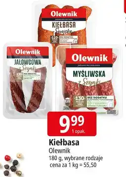 E.Leclerc Kiełbasa swojska Olewnik oferta