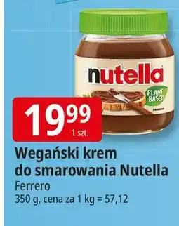 E.Leclerc Krem czekoladowo-orzechowy wegański Nutella oferta