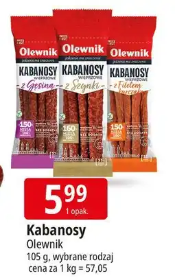 E.Leclerc Kabanosy z filetem kurczaka Olewnik oferta