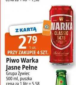 E.Leclerc Piwo Warka oferta