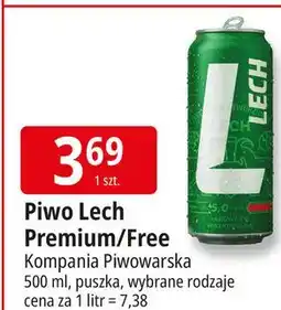 E.Leclerc Piwo Lech Premium oferta