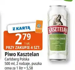 E.Leclerc Piwo Kasztelan Niepasteryzowane oferta