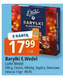 E.Leclerc Baryłki owocowe czarny bez malina śliwka E. Wedel oferta