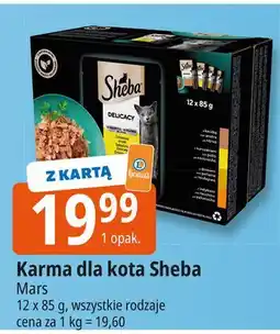 E.Leclerc Karma dla kota smaki drobiowe w galaretce Sheba Delicacy In Jelly oferta