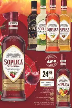 Dino Likier 25 % Soplica Wiśnia Z Mirabelką oferta