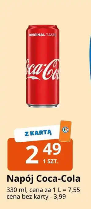 E.Leclerc Napój Coca-Cola oferta
