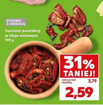Kaufland Suszone pomidory w oleju ziołowym Kaufland oferta