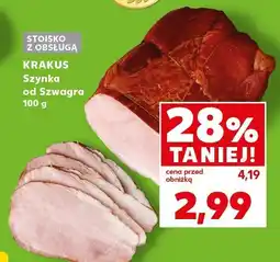 Kaufland Szynka Krakus od Szwagra oferta