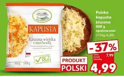 Kaufland Kapusta kiszona z marchewką Kaufland oferta